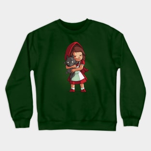 Little Red & Wolf Crewneck Sweatshirt